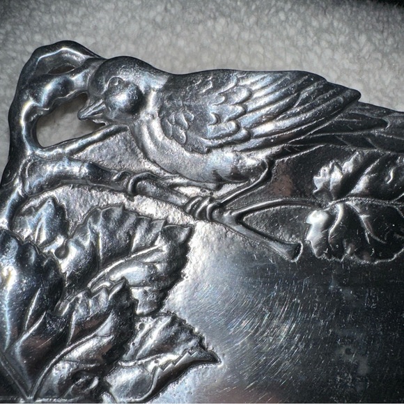 Arthur Court Silver Tray with Embossed Design - Picture 8 of 10